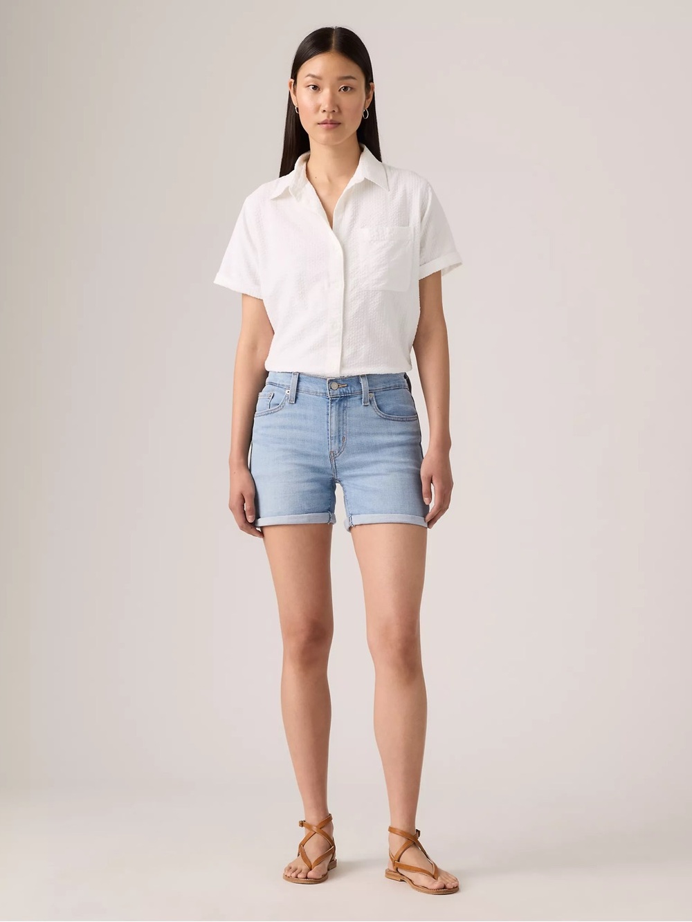 Mid Length Shorts